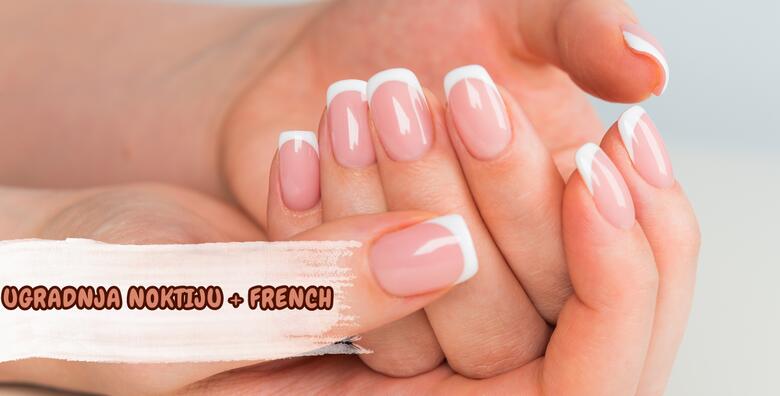 UGRADNJA NOKTIJU + FRENCH – savršeni nokti ovog proljeća u Devini Nails salonu