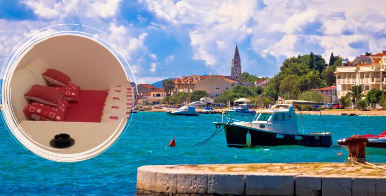 TOP TERMINI u Biogradu na Moru – špica sezone uz 4, 6 ili 9 noćenja za 2 ili 4 osobe u Apartmanima Riva 4* u neposrednoj blizini plaže!