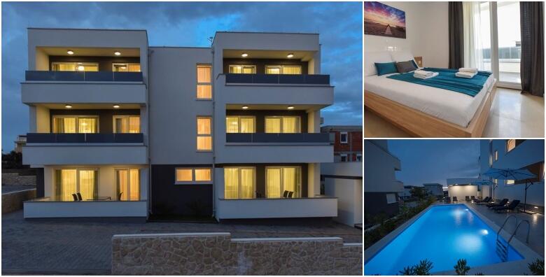 Novalja - 2 noćenja za do 4 osobe u Apartmanima Mare 4* s bazenom za 899 kn!