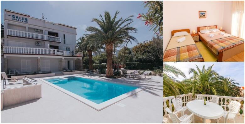 Novalja - 2 noćenja za do 4 osobe u Apartmanima Galeb 3* u središtu grada s bazenom za 799 kn!