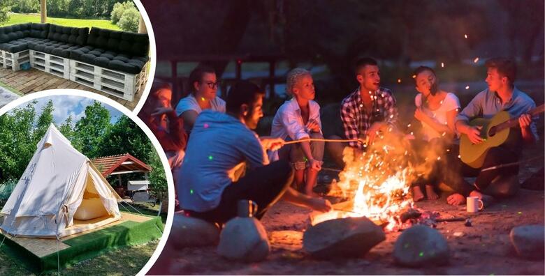 Robinzonski kamp “Blue tent” u blizini Stubičkih toplica – bijeg od stresa gradskog života uz najam šatora na 1 noć za 1 osobu + djeca do 4,99 godina GRATIS