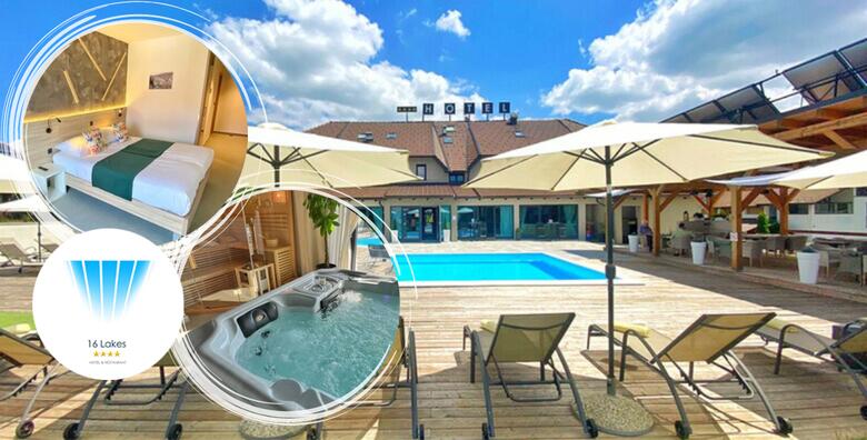 NP Plitvička jezera, 16 Lakes Hotel 4* – ljetna uživancija uz 1 ili više noći s doručkom za dvoje uz wellness paket sa saunom i jacuzzijem + teretana, bazen i dječje igralište