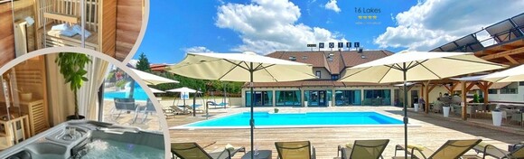 Plitvička jezera - 1 ili više noćenja s doručkom za dvoje uz wellness paket sa saunom i jacuzzijem te korištenjem teretane u Hotelu 16 Lakes 4*