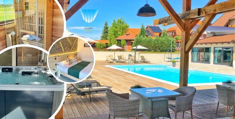Plitvička jezera, Hotel 16 Lakes 4* – wellness opuštanje uz 1 ili više noćenja s doručkom za dvoje, privatni wellness paket sa saunom i jacuzzijem u trajanju 2 sata