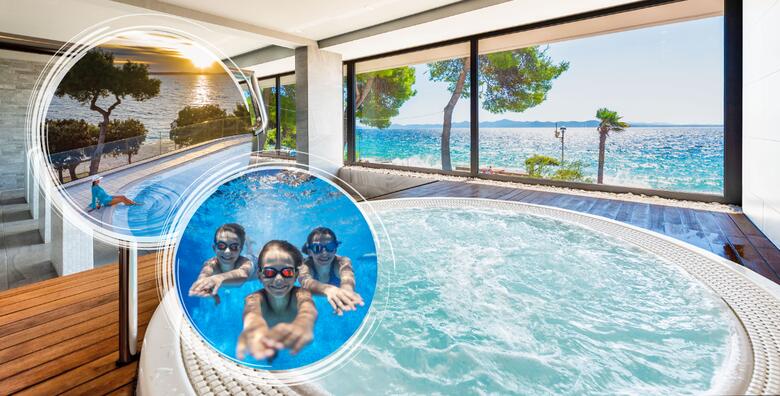 Wellness i škola plivanja u Hotelu Pinija 4*, Zadar - 2 noći s polupansionom za 2 osobe + gratis paket za 2 djece uz vanjske i unutarnje grijane bazene te animacijski program