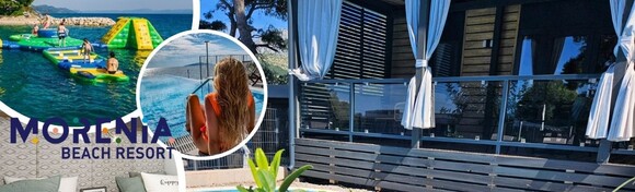 LJETOVANJE u Park Villas by Morenia 4* - obiteljska uživancija uz 2, 5 ili 7 noćenja s ALL INCLUSIVE uslugom za do 6 osoba u Deluxe kamping vili s privatnim grijanim bazenom