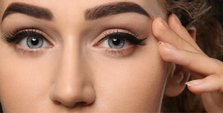PAKET THREADING – kompletan tretman oblikovanja te bojanja obrva i trepavica uz threading nadusnica u OTY Threading & Make up Studiju