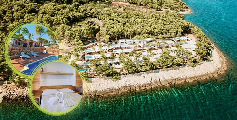 Boutique Camping Bunja, Supetar, otok Brač – priuštite sebi i svojim najdražima odmor uz more na jednom od najsunčanijih mjesta uz 2 noćenja za do 6 osoba u mobilnim kućicama