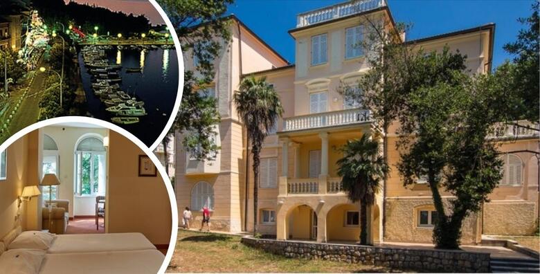 Hotel Villa Ružica 3*, CRIKVENICA – proljetni odmor od 2 ili 3 noćenja s polupansionom za dvoje + gratis paket za 1 dijete do 5,99 god. uz ulaz u akvarij i najam bicikli