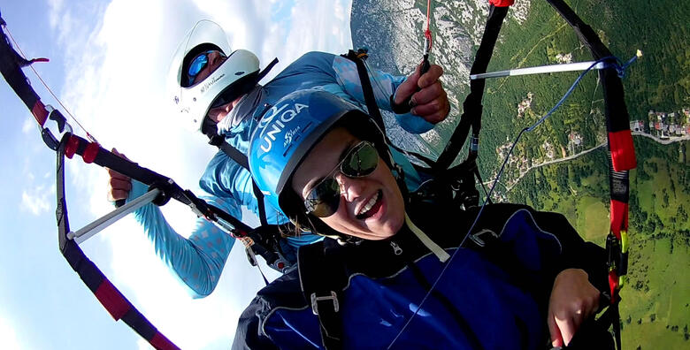 Paragliding -35% HR, SLO