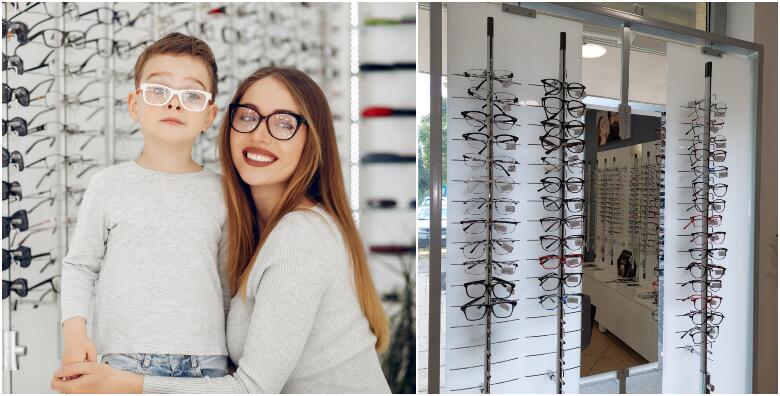Kompletne dioptrijske naočale uz kontrolu vida GRATIS u u Optici Vidimo za 389 kn!
