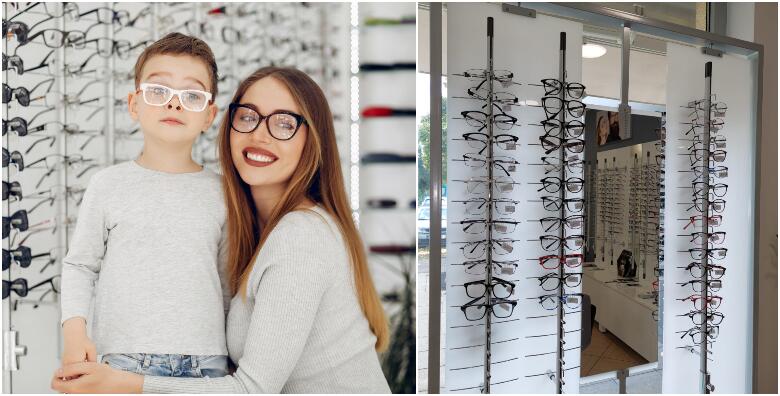POPUST: 50% - Kompletne dioptrijske naočale za žene, muškarce i djecu iz izdvojene kolekcije s više od 60 okvira uz kontrolu vida GRATIS u Optici Vidimo za 389 kn! (Optika Vidimo d.o.o.)