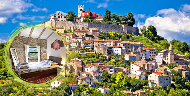MOTOVUN – posjetite atraktivni istarski gradić uz 2 noćenja za 2 do 4 osobe + gratis paket za 1 dijete do 7 godina u Villi Luna 3*