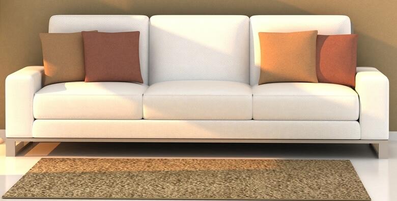 Čist namještaj bez puno muke uz kemijsko čišćenje – L garnitura, U garnitura ili trosjed, dvosjed i fotelja od 168 kn!