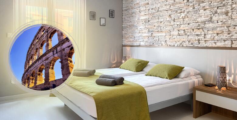 JESEN U PULI – provedite 1 ili 2 noćenja s doručkom za 2 osobe + gratis smještaj za 1 dijete do 2,99 god. ili 2 djece do 17,99 godina u Pula City Center Accommodation 4*