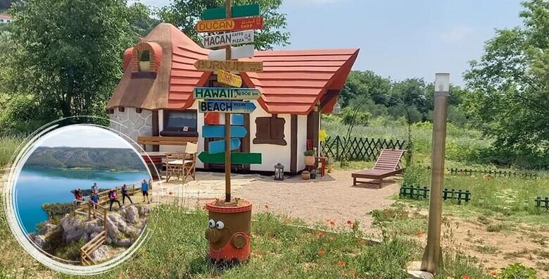 Ponuda dana: Skradin - doživite poseban ljetni doživljaj u kućici kao iz bajke uz 2 noćenja za do 4 osobe u Krka Fairytale Village-u za 1.250 kn! (Krka Fairytale Village)