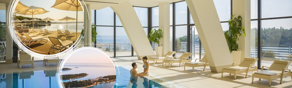 ROVINJ, Island Hotel Istra 4* - 2 noćenja s polupansionom za dvoje + GRATIS paket za dijete do 11,99 godina uz korištenje wellnessa, bazena i fitnessa