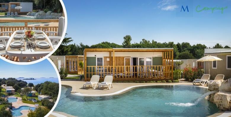 Ponuda dana: FIRST MINUTE Maistrin kamp Polari 4*, Rovinj - odmor uz 2 noćenja za 4 ili 6 odraslih + gratis paket za 2 djece do 11,99 godina u Premium ili Premium Family mobilnim kućicama (Kamp Polari 4*)