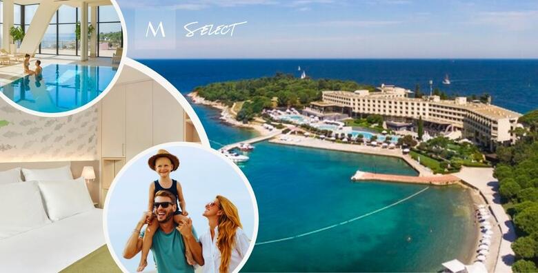 LJETO U ISTRI - 2 noćenja s polupansionom za 2 osobe + GRATIS paket za 1 dijete do 6,99 godina uz korištenje bazena i Wellness & Spa centra u Island Hotel Istra 4*