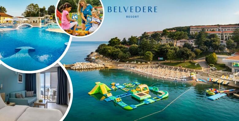 LAST MINUTE! Resort Belvedere 4*, Vrsar - 2 noćenja s polupansionom za 2 osobe + gratis paket za 1 dijete ili 3. odraslu osobu uz korištenje vanjskog bazena i animacijski program