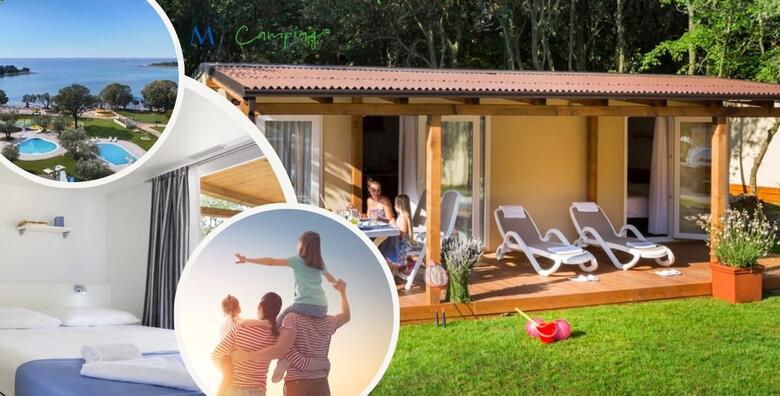 Rovinj, Maistrin kamp Polari 4* - zabavni obiteljski odmor uz 2 noćenja za 4 odraslih + gratis paket za 2 djece do 11,99 godina u kompletno opremljenoj Standard mobilnoj kućici