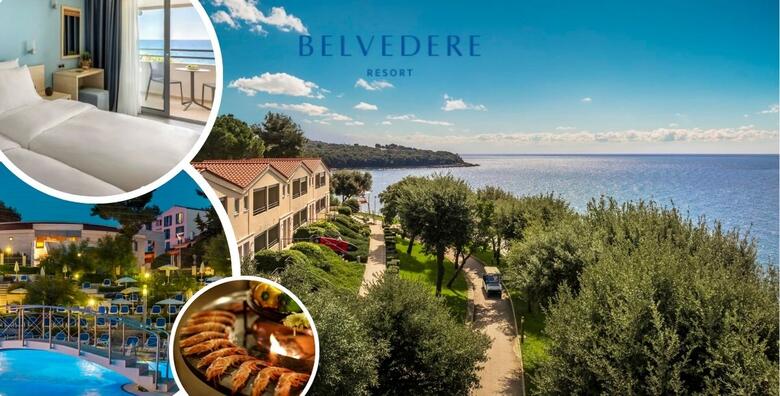 Resort Belvedere 4*, Vrsar - jesensko opuštanje s prekrasnim pogledom na vrsarski arhipelag uz 2 noćenja s polupansionom za 2 odrasle osobe i 1 dijete ili 3. odraslu osobu