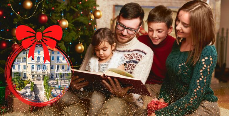 BOŽIĆ U OPATIJI - uživajte s obitelji uz 2 noćenja s polupansionom i božićnim ručkom za dvoje + gratis paket za 2 djece do 10 godina u Hotelu Domino 4* + korištenje wellnessa