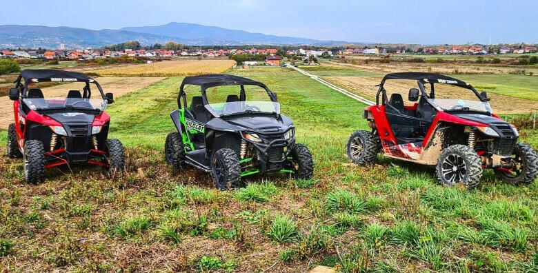 Buggy avantura - adrenalinska vožnja prirodom u trajanju sat vremena za 2 osobe za 399 kn!