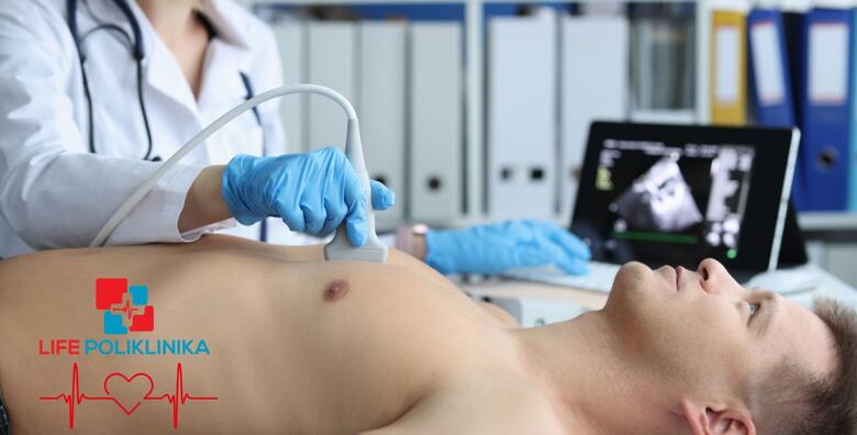 POPUST: 31% - UZV srca, EKG i pregled kardiologa u Poliklinici Life - statistike o bolestima srca su zabrinjavajuće! Reagirajte na vrijeme uz odmah gotove nalaze (Poliklinika Life)