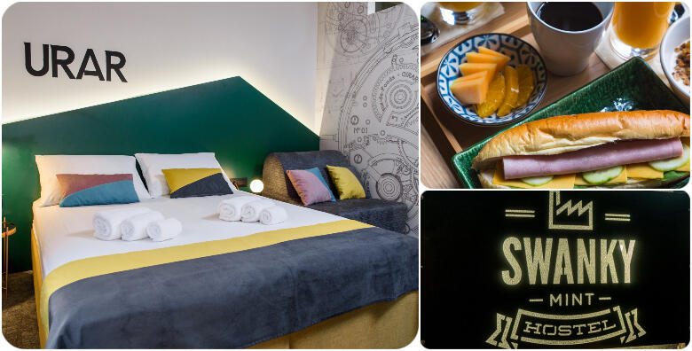 Zagreb - 1 ili više noćenja s doručkom za dvoje u Swanky Mint hostelu za 299 kn!