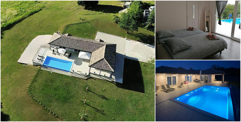Pazin – 2 ili 3 noćenja za 2 do 8 osoba u sobama, apartmanu ili kući za odmor u predivnoj Villi Green Heaven s privatnim bazenom od 599 kn!