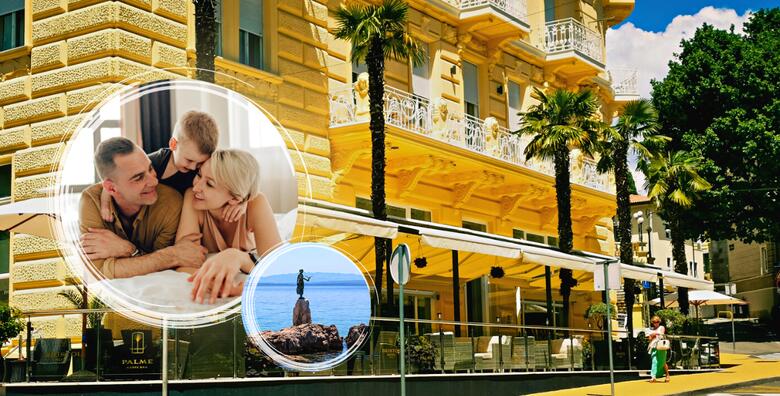 Opatija, Hotel Bristol 4* - posjetite šarolike parkove šarmantnog grada uz 1 ili više noćenja s polupansionom za 2 osobe + gratis paket za 1 dijete do 11,99 godina