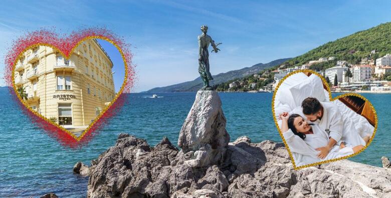 VALENTINOVO U OPATIJI, Hotel Bristol 4* – romantičan odmor uz 1 ili više noćenja s doručkom za 2 osobe uz Prosecco i Pavlovu tortu u hotelu kojeg parovi obožavaju!