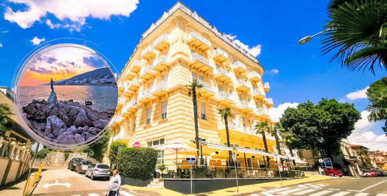 Hotel Bristol 4*, Opatija - iskoristite sunčane dane za posjet šarmantnog grada uz 1 ili više noćenja s polupansionom za 2 osobe + gratis paket za 1 dijete do 5,99 godina
