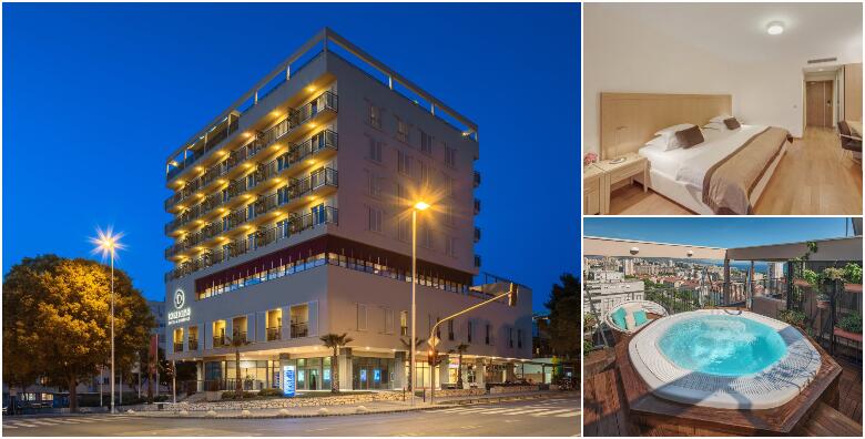 Ponuda dana: Wellness u Splitu - uživajte u pogledu na Brački kanal uz 2 noćenja s doručkom i ručkom za dvoje + gratis smještaj za dijete do 12 god. u Dioklecijan Hotel & Residence 4* za 1.500 kn! (Dioklecijan Hotel & Residence 4*)
