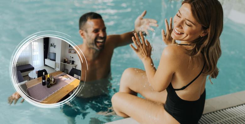 Ponuda dana: TOPLICE SV. MARTIN - 2 noćenja u Apartmanu Sandra 4* nadomak bazena sa 1 cjelodnevnim kupanjem u termama za 2 osobe i 2 djece do 5,99 godina (Studio apartman Sandra 4*)