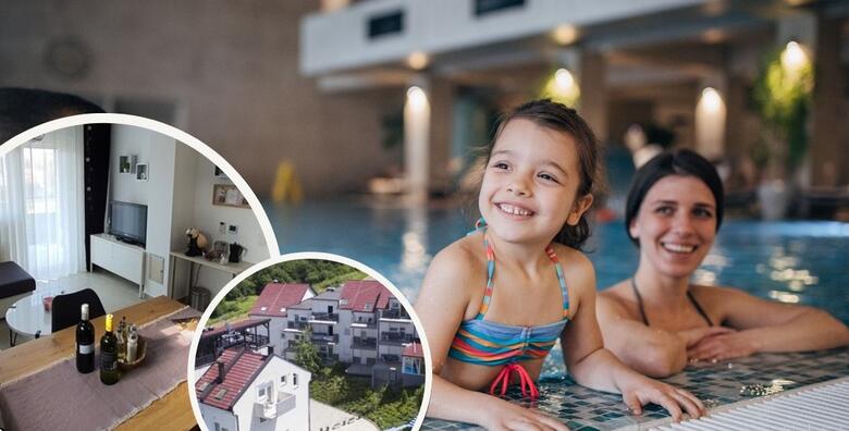 Ponuda dana: TOPLICE SVETI MARTIN - 1, 2, 3 ili 5 noćenja u Apartmanu 4* nadomak bazena sa kupanjem u Termama Sv. Martin za 2 osobe + GRATIS paket za 1 dijete do 5,99 godina (Studio apartman Sandra 4*)
