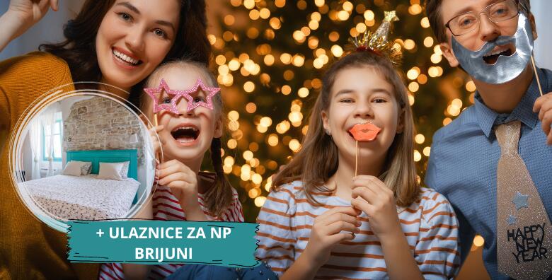 FAŽANA - dočekajte Novu godinu uz 3 noćenja s doručkom za dvoje u Heritage hotelu Chersin 4* + izlet na NP Brijune!