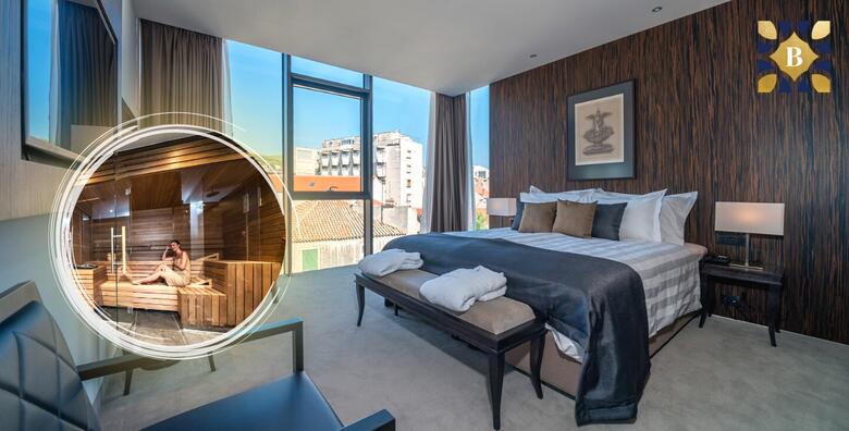 Ponuda dana: ŠIBENIK - predahnite u luksuznom Hotelu Bellevue 4* i uživajte u wellness i spa zoni uz 2 noćenja s polupansionom za dvoje + gratis paket za 1 dijete do 11,99 godina (Superior City Hotel Bellevue 4*)
