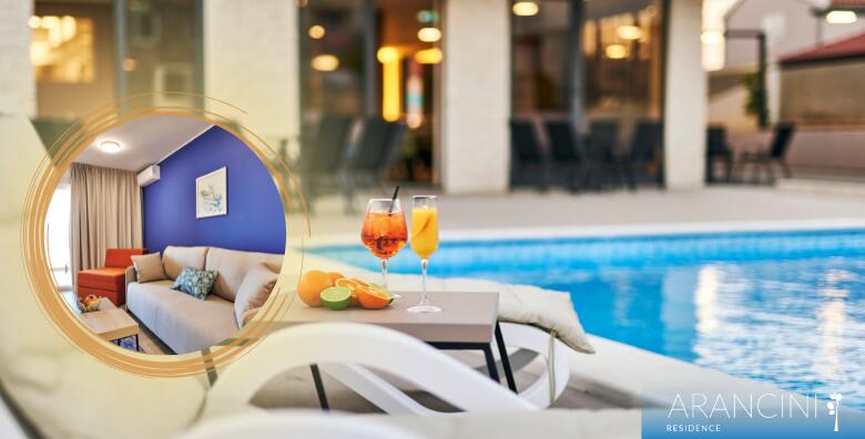 Ponuda dana: VODICE - odmorite se i napunite baterije u apartmanima Arancini Residence 4* uz 2 noćenja s doručkom ili polupansionom za dvoje + gratis paket za dijete do 11,99 godina (ARANCINI RESIDENCE 4*)