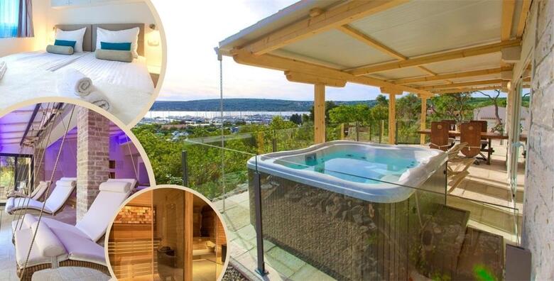 Ponuda dana: Wellness opuštanje u luksuznim mobilnim kućicama Kanajt 4* na otoku Krku - 2 ili 3 noćenja s doručkom za do 6 osoba uz korištenje jacuzzija, sauna i fitnessa (Mobilne kućice Kanajt 4*)