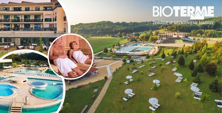 WELLNESS ODMOR U Hotelu Bioterme 4* - 2 ili 4 noćenja s polupansionom za dvoje + GRATIS paket za 1 dijete uz neograničeno kupanje u Termalnom parku