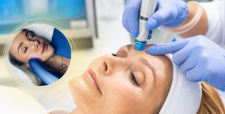 POPUST: 55% - Hidroabrazija, LED terapija i masaža kože lica, vrata i dekoltea - napravite dubinsko aparativno čišćenje i piling kože u salonu aOra Beauty lounge (aOra Beauty Lounge)