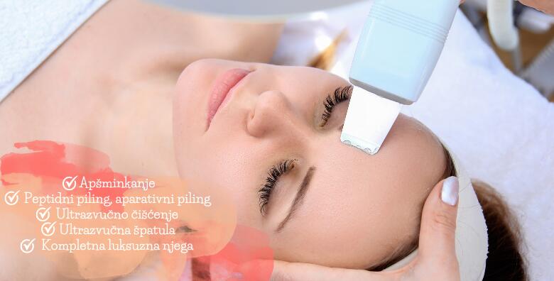 Ultrazvučno čišćenje lica -50%