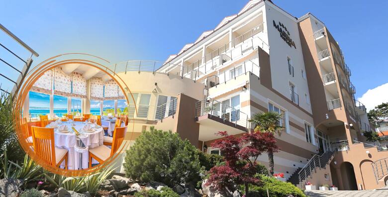 SELCE - odmor bez briga uz 2 noćenja s polupansionom za dvoje + gratis paket za 1 dijete do 6,99 god. s korištenjem bazena i fitnessa u Hotelu Marina 4*