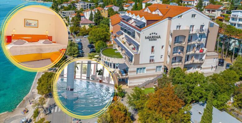 Ponuda dana: PREDSEZONA NA KVARNERU - 3 ili 5 noćenja s polupansionom za dvoje u Hotelu Marina Selce 4* uz neograničeno korištenje bazena i fitnessa (Hotel Marina 4*)