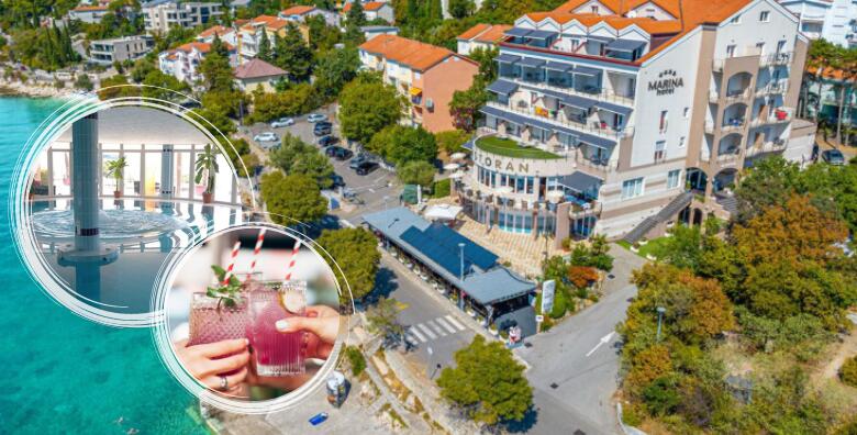 PRAZNIK RADA U SELCU - 2 ili 3 noćenja s polupansionom za dvoje + gratis paket za 2 djece u Hotelu Marina 4* uz korištenje unutarnjeg bazena, fitnessa i piće dobrodošlice