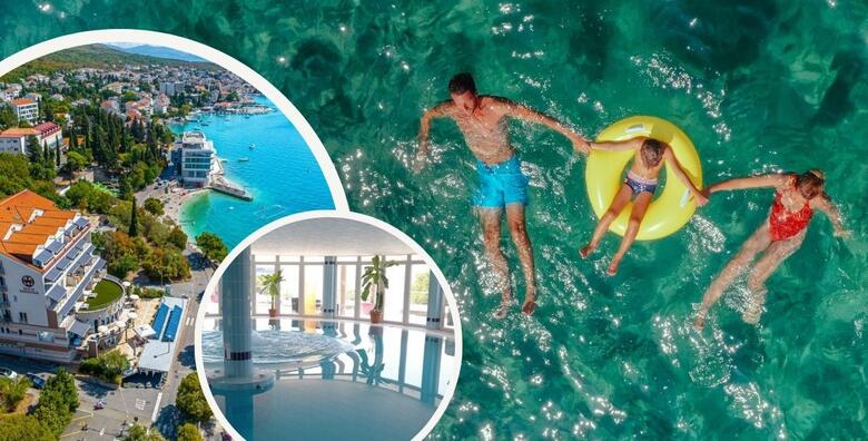 Sunčani dani u Selcu - 1, 2 ili 3 noćenja s polupansionom za 2 osobe + GRATIS paket za 1 dijete do 6,99 godina uz korištenje unutarnjeg bazena i fitnessa u Hotelu Marina 4*