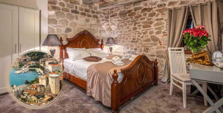 SPLIT – 1 ili više noćenja sa ili bez doručka za dvoje u hotelu Heritage Palace Varoš 4* u centru grada na par koraka od Marmontove šetnice