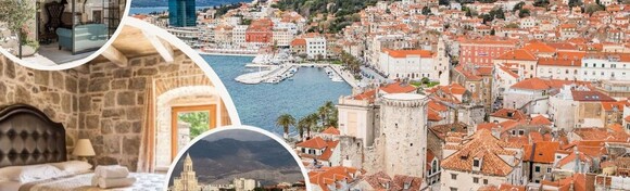 LJETO U SPLITU - 1 ili više noćenja sa ili bez doručka za dvije osobe u hotelu Heritage Palace Varoš 4* u centru grada na par koraka od Marmontove šetnice